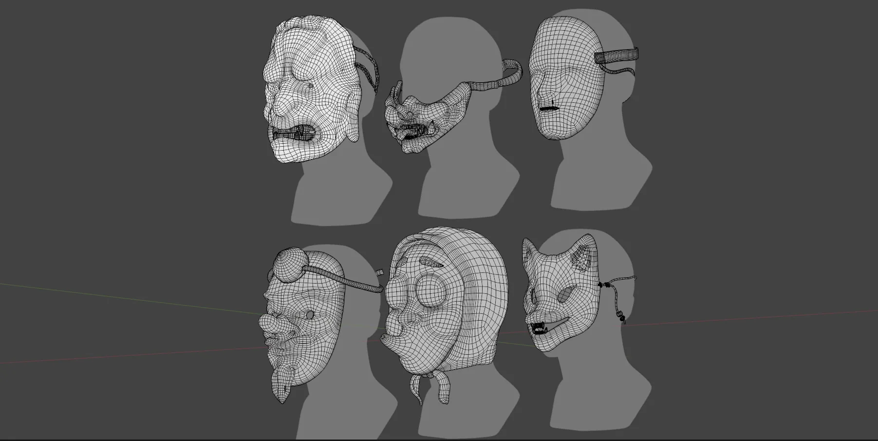 Japanese Masks — frame 7