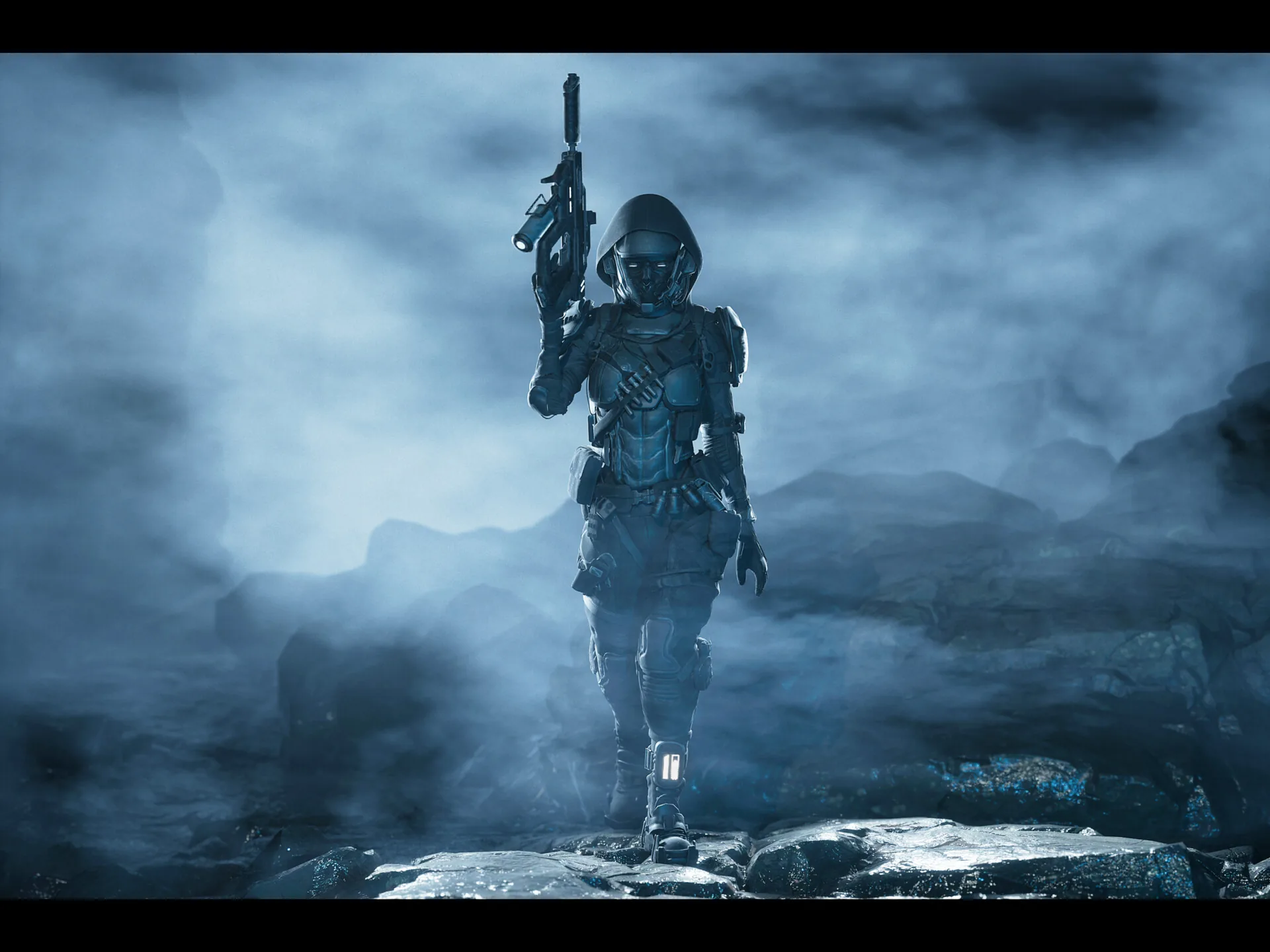 Sci-Fi Soldier — frame 3