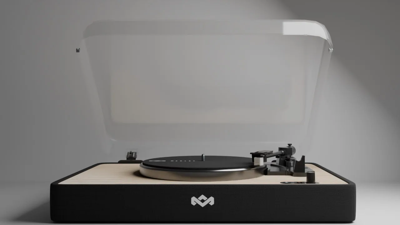 Vinyl Turntable — Product Asset — frame 4