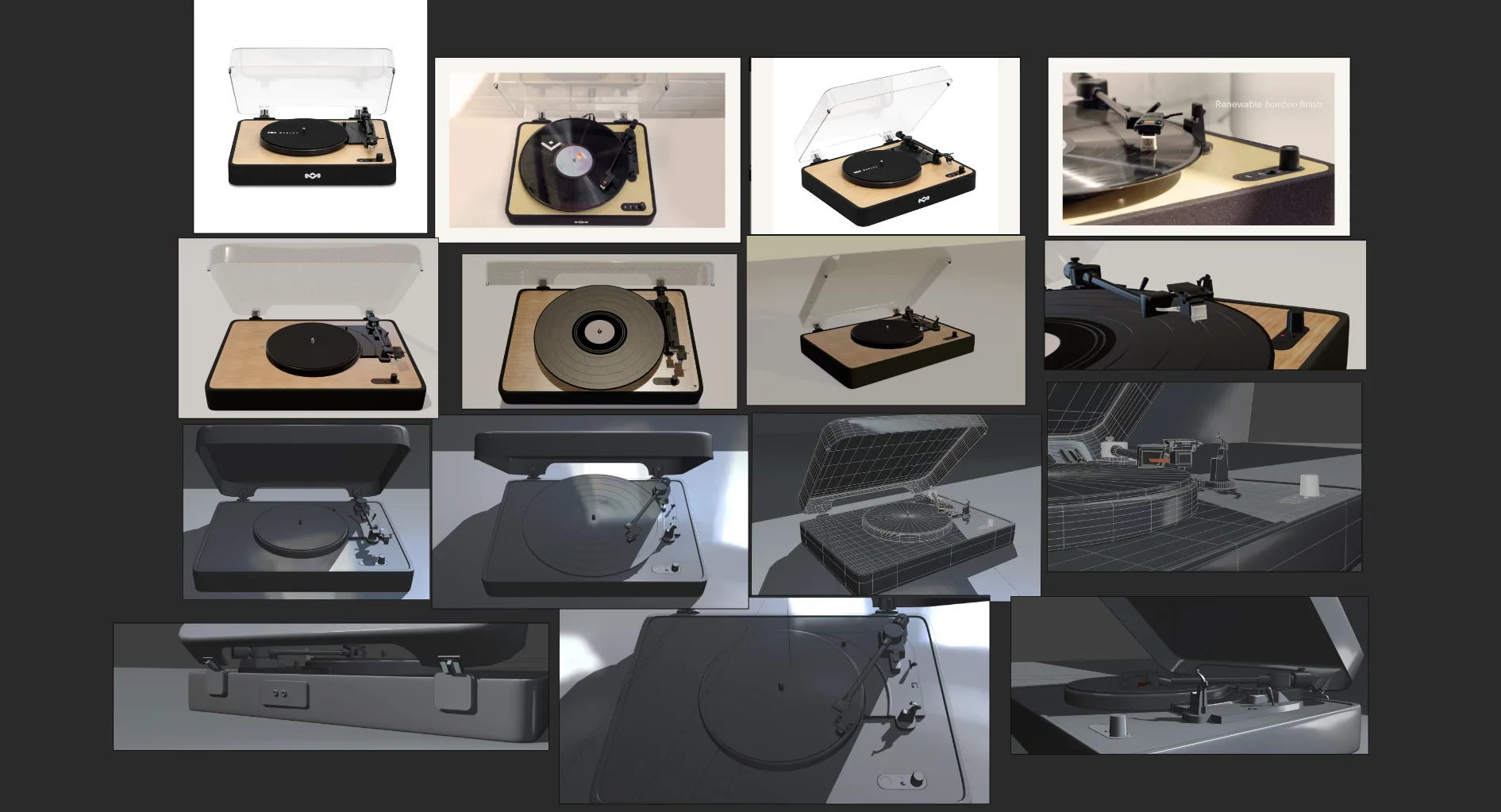 Vinyl Turntable — Product Asset — frame 5